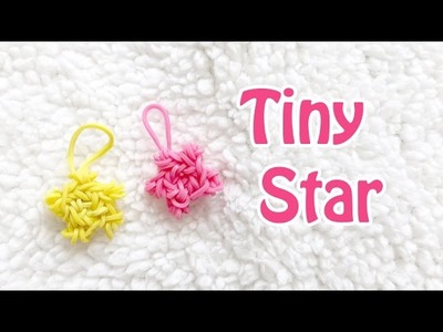 Tiny Star Charm Rainbow Loom (With or without loom)