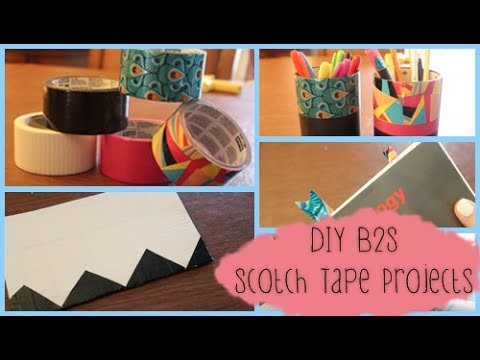 3 Back to School DIYs Featuring Scotch® Duct Tape!