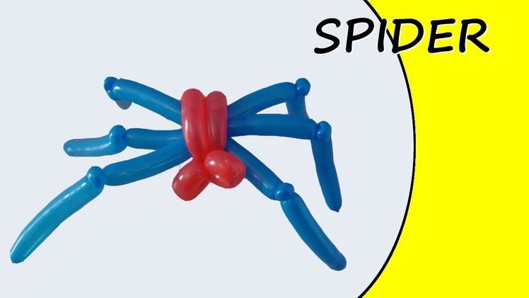 Balloon Modelling Art - The spider - Balloon Twisting