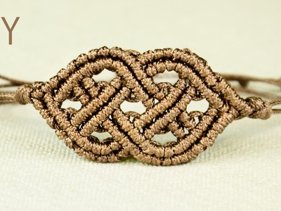 Celtic Style Macrame Bracelet