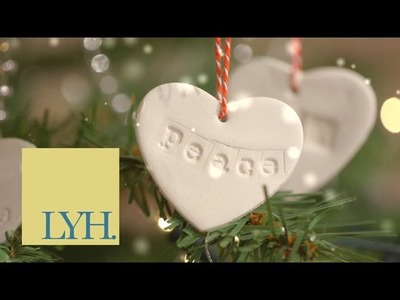 Cookie Cutter Clay Ornaments | Homemade Christmas S1E2.8