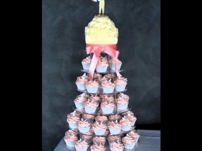 Cupcake Ideas: Afrodisiac Collection and Pink & White Wedding Tower