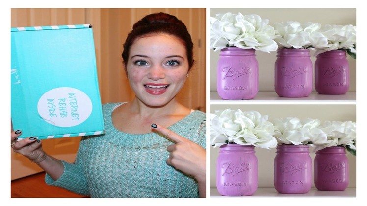 DARBY SMART UNBOXING: OMBRE MASON JARS