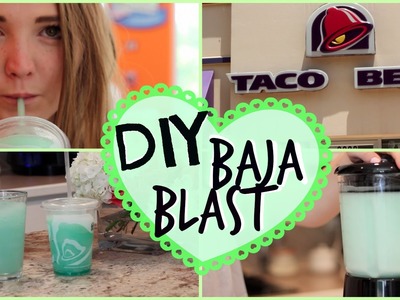 DIY Baja Blast from Taco Bell | Kenzie Elizabeth | Kenzie Elizabeth