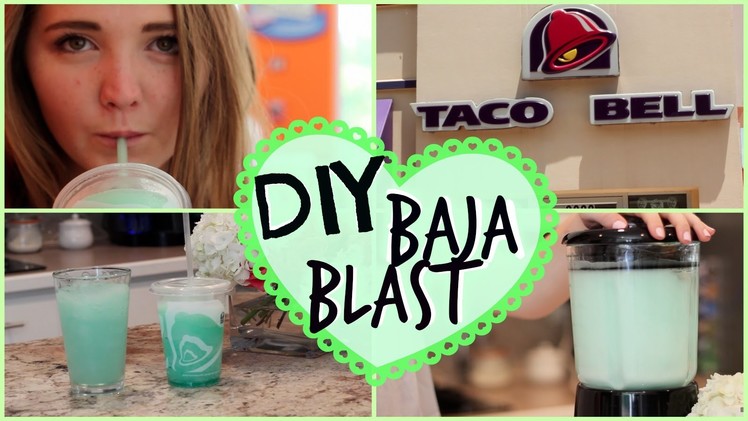 DIY Baja Blast from Taco Bell | Kenzie Elizabeth | Kenzie Elizabeth