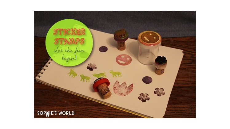 DIY sticker stamps | Sophie's World