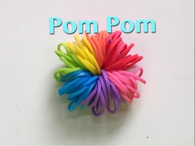 EASY Pom Pom Charm WITHOUT the Rainbow Loom