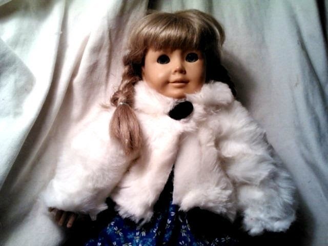 How to make a fur jacket for an 18 inch doll