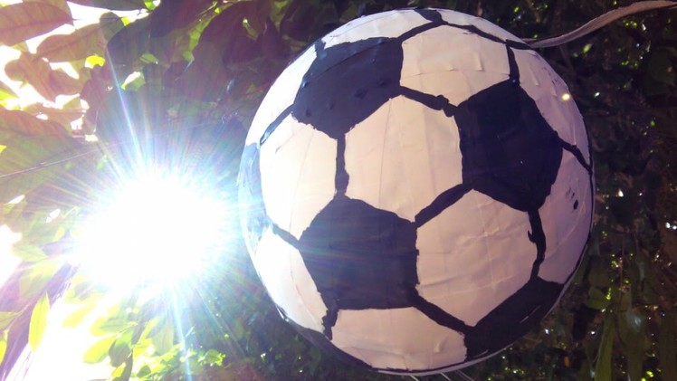 How To Make a Soccer Ball Pinata - DIY Home Tutorial - Guidecentral