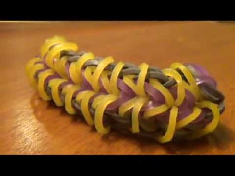 How to make a "Zippy Chain" Rainbow Loom bracelet!