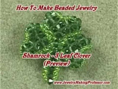 Jewelry Making Video - Shamrock