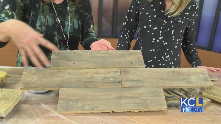 KCL - DIY Wednesday: How to age wood