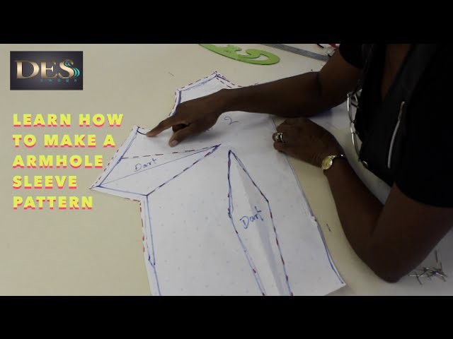 Learn How to Make an Armhole Pattern Part 4