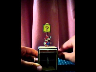 Mario automata papercraft