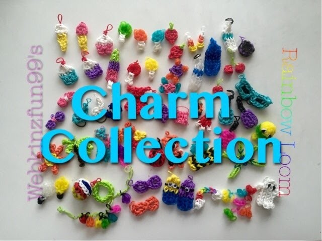 My Rainbow Loom Charm Collection