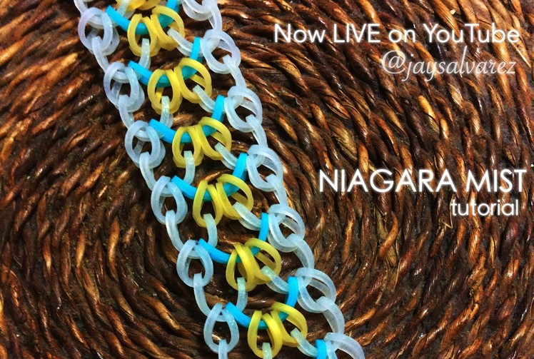 NIAGARA MIST Hook Only bracelet tutorial