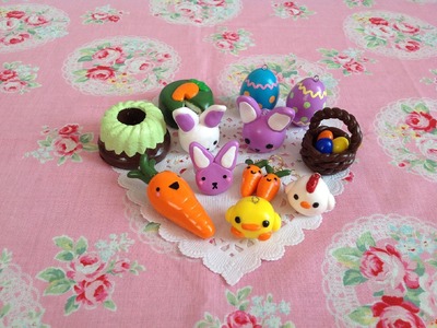 Polymer clay charm update #4 (Easter themed) ♡
