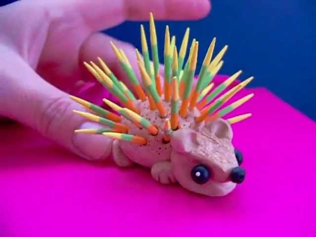 Polymer clay Hedgehog