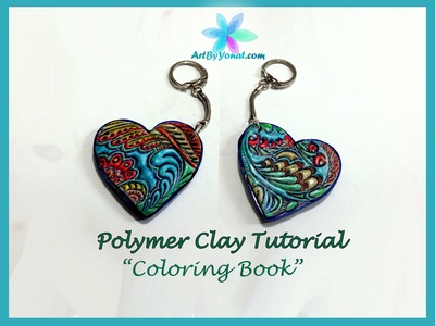 Polymer Clay Tutorial - Coloring Book - Lesson #23