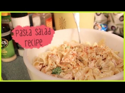 Quick & Easy Pasta Salad Recipe #CookingWithPXB