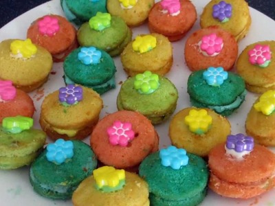 Rainbow Cupcake Bites Recipe