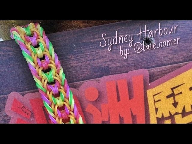SYDNEY HARBOUR Hook Only bracelet tutorial