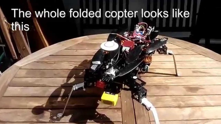 Tutorial: DIY Removable Landing Gear for Folding Copter, specially for Hobbyking HK Alien 560