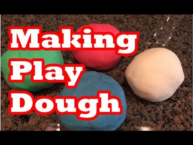 Tutorial: How To Make Play Dough Sheepishly Sharing 2014 11 10 #94