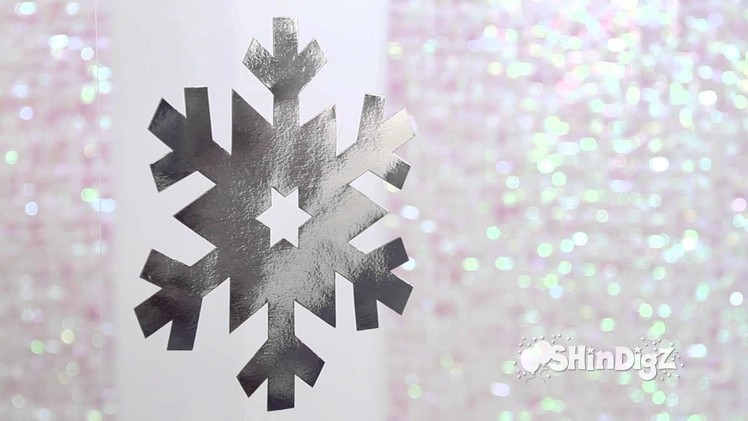 Winter Snowflakes - Shindigz Holiday Decorations - Party Supplies