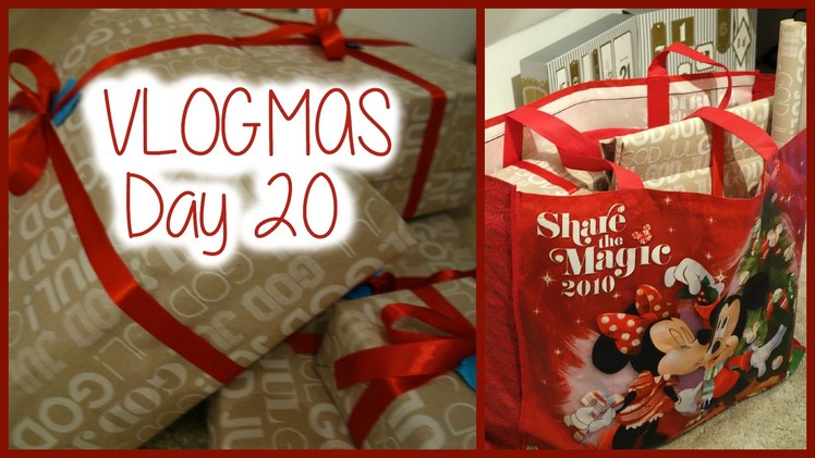 Wrapping Christmas Gifts & Mini Birthday Haul ♥ VLOGMAS Day 20