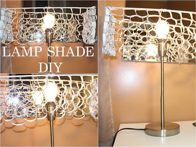 $1.25 LAMP SHADE DIY | RECYCLED | GOLDENPOISE