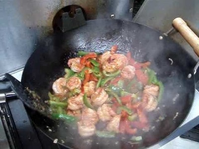 Chinese Spicy Shrimp Stir Fry Recipe