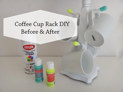Coffee Cup Rack | Thrift Store DIY | Before & After