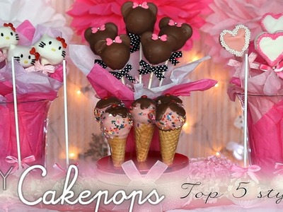 DIY Cakepops: Top 5 Styles