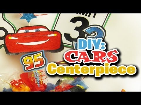 DIY: Cars Centerpiece