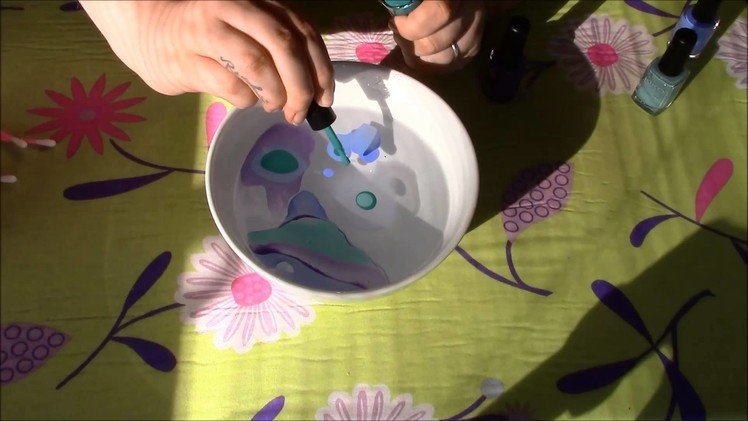 DIY: Decorare una tazza con la MARBLE ART! | Jess.