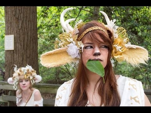 DIY: Fairy.Fawn Headdress for Renn Fest