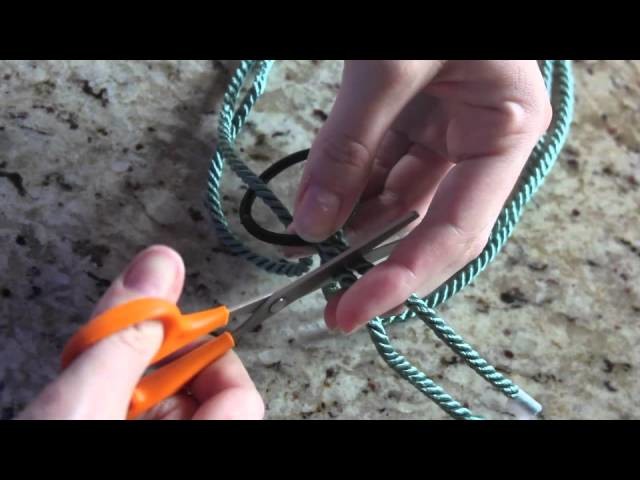 DIY Mermaid Knot Headband