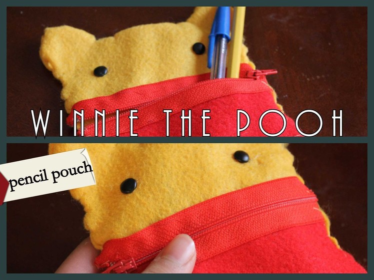 DIY Pencil Case: Winnie the Pooh