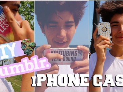 DIY Tumblr iPhone Cases | How To Repurpose Your Old Case!!!