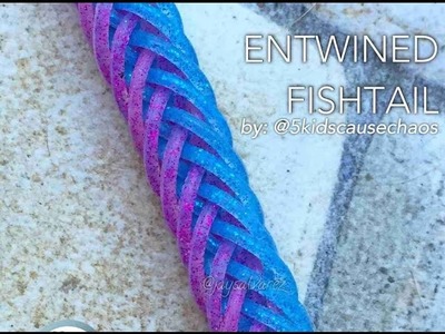 ENTWINED FISHTAIL Hook Only bracelet tutorial