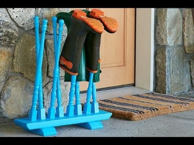 How to Build a Boot Stand - This Old House