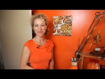 How to Create Ways to Wrap a Frame With Fabric : Renaissance Woman