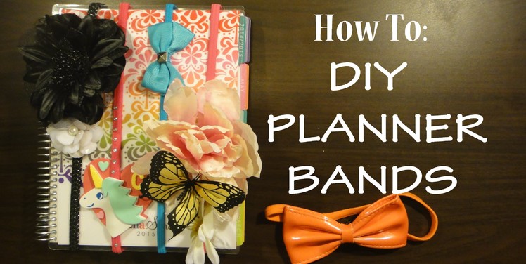 HOW TO: DIY Planner Bands