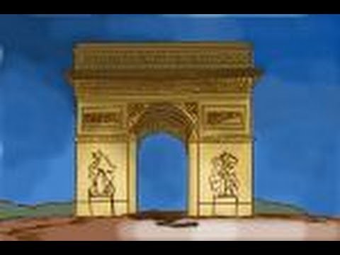 How to draw Arc de Triomphe in Paris
