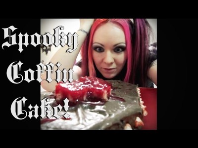 How to Make a Delicious Spooky Coffin Cake