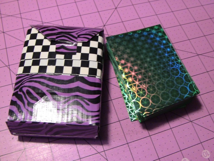 How to make a Duct tape Deck box!