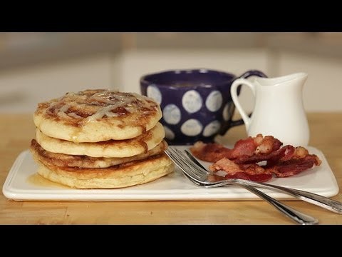 How to Make Cinnamon Roll Pancakes | Just Add Sugar