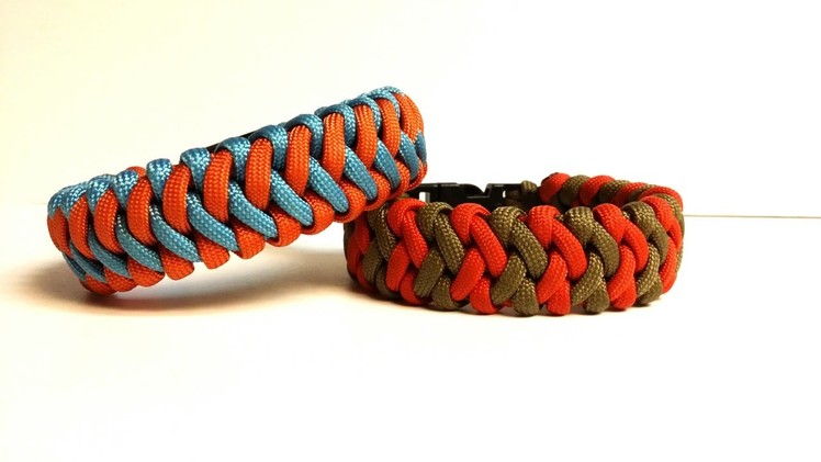 How to make the Cross Hitch Paracord Bracelet
