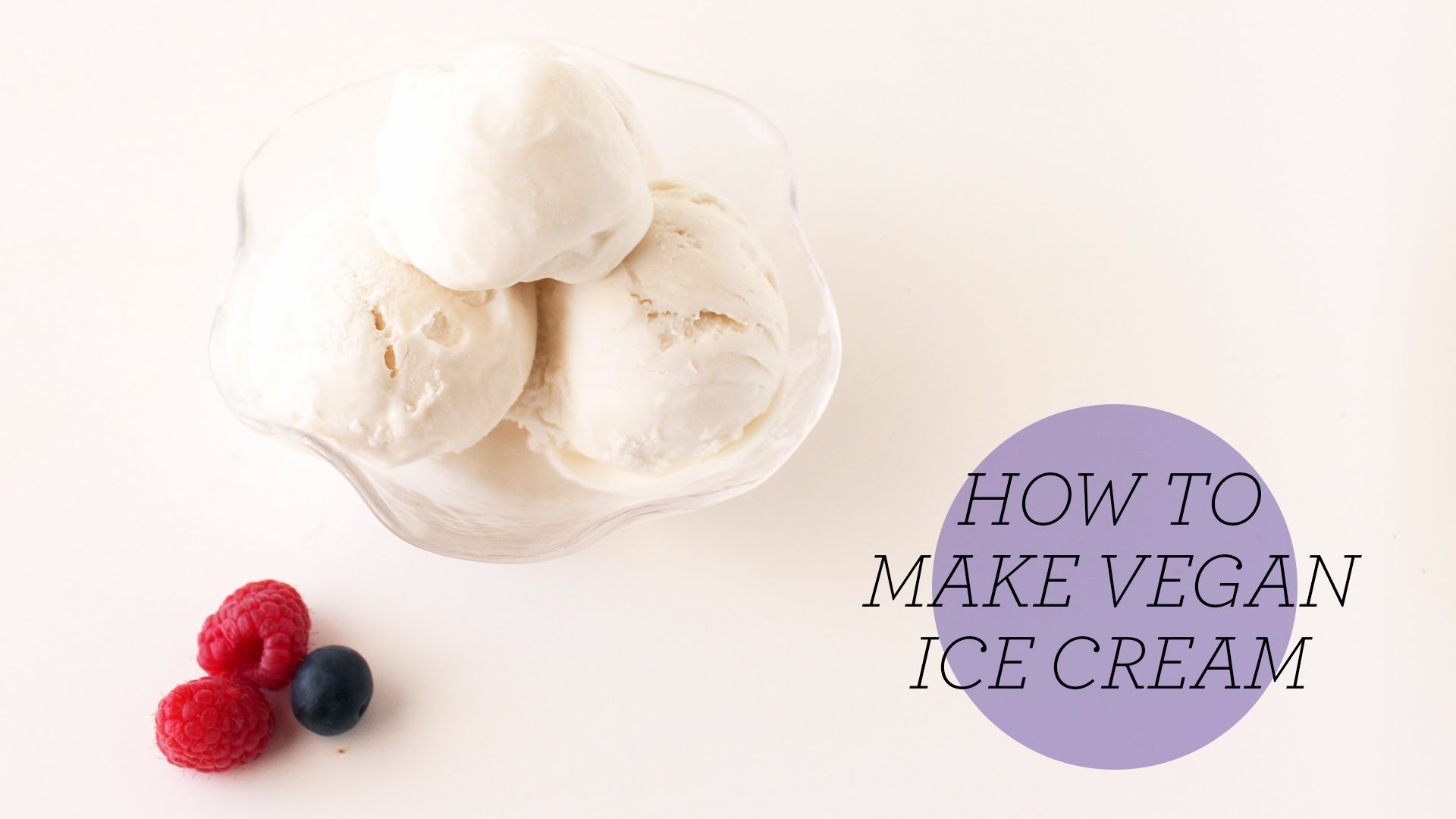 How to Make Vegan Ice Cream, Easy Recipe